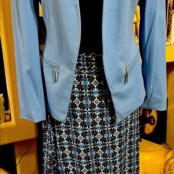 Dresses & Skirts - Max Studio Knit Maxi Skirt Womens Size Small Multicolor Geometric Print Casual